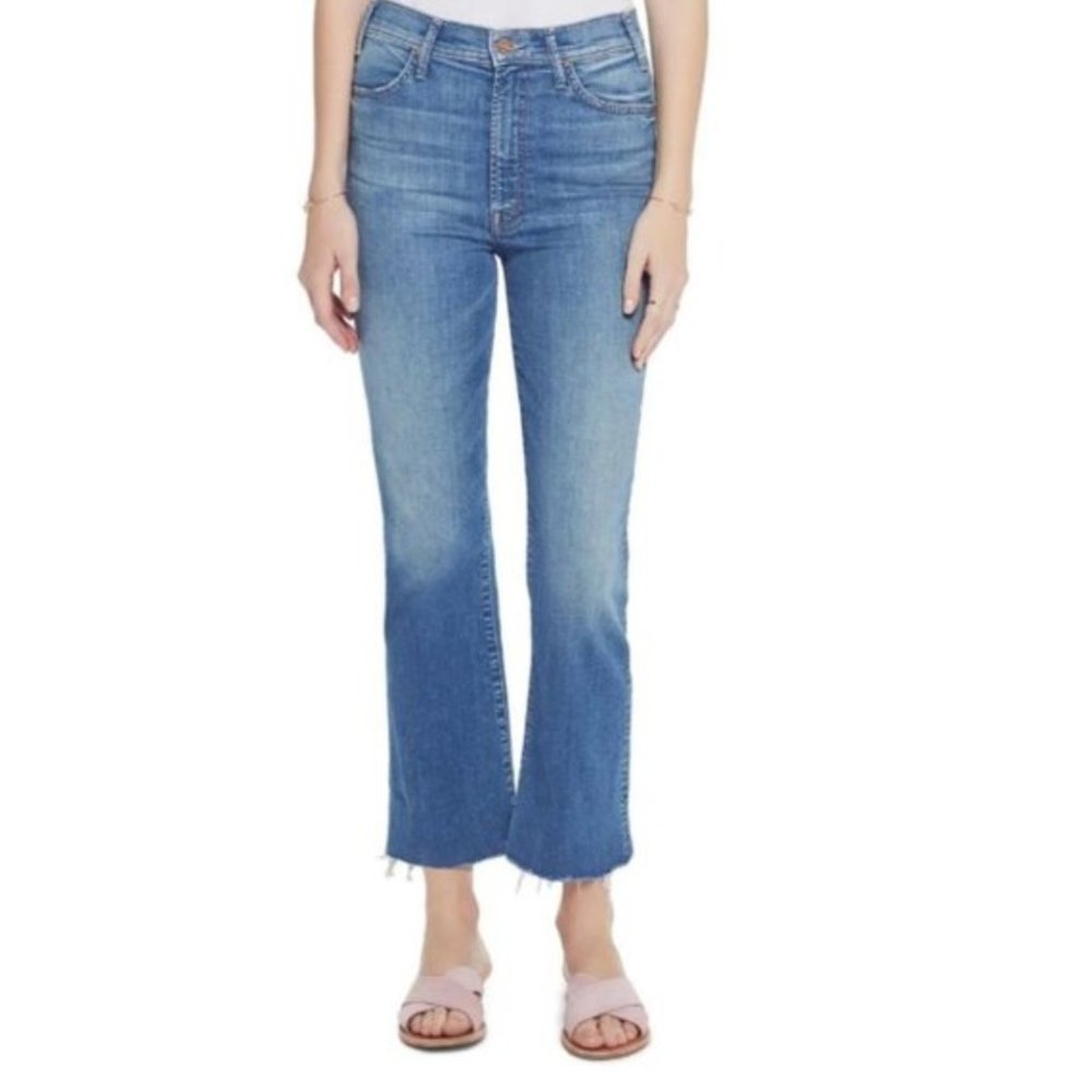 The Hustler High Waist Ankle Flare Jeans 34 NWT